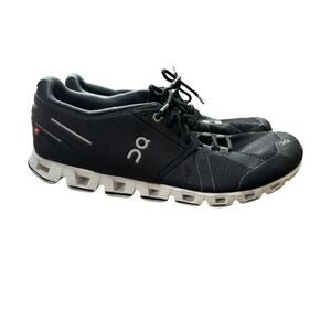 ON Cloud Men’s Running Shoes Black & White  Size 10